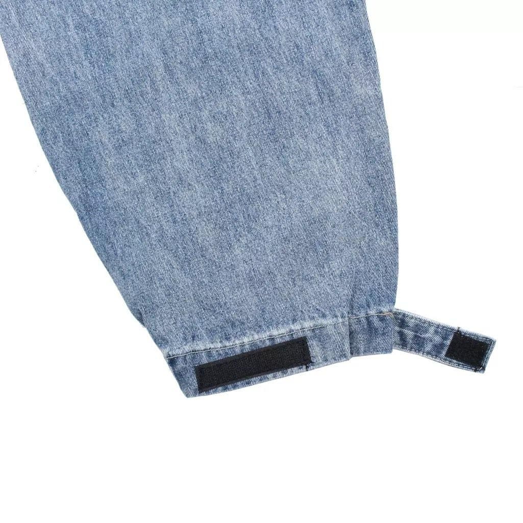 Vintage Elastic Waistband Denim Baggy Pants 3143 - Gentler