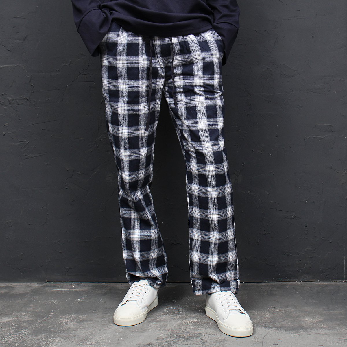 checkered sweatpants