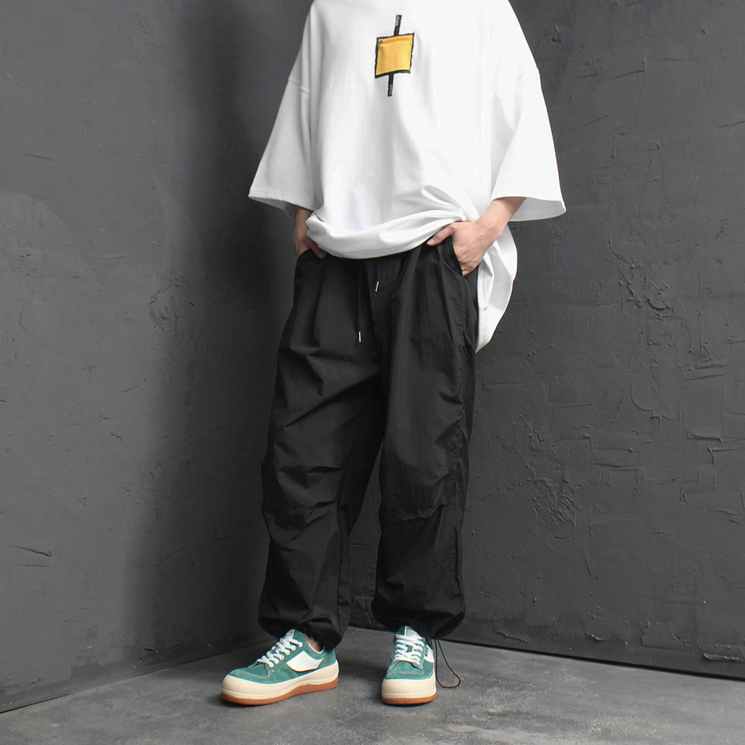 Wide Draw String Balloon Sweatpants 3049 - Gentler