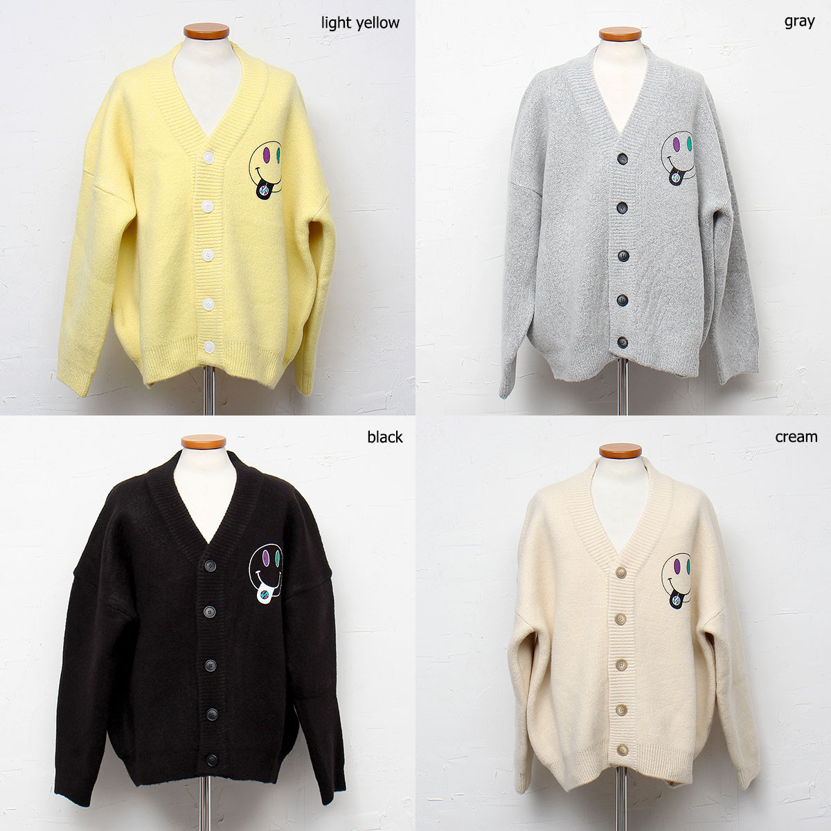 loose fit cardigan